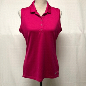 Nike Golf Dri-Fit Collared Sleeveless Top